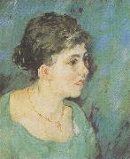 Portrait of a Lady in Blue Vincent Van Gogh